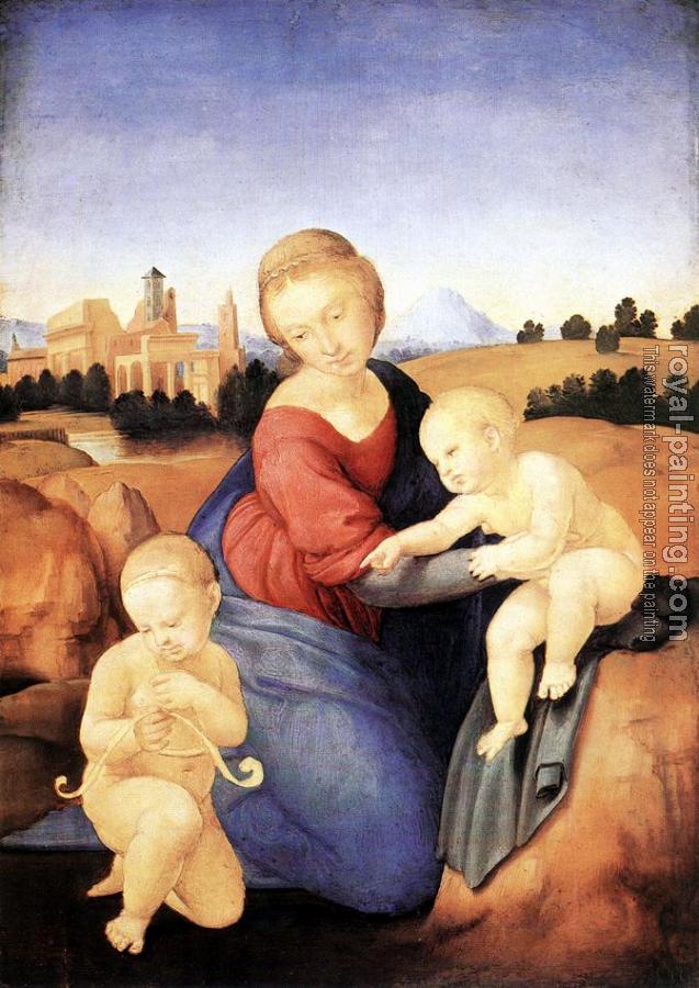 Raphael : Madonna and Child with the Infant St John
